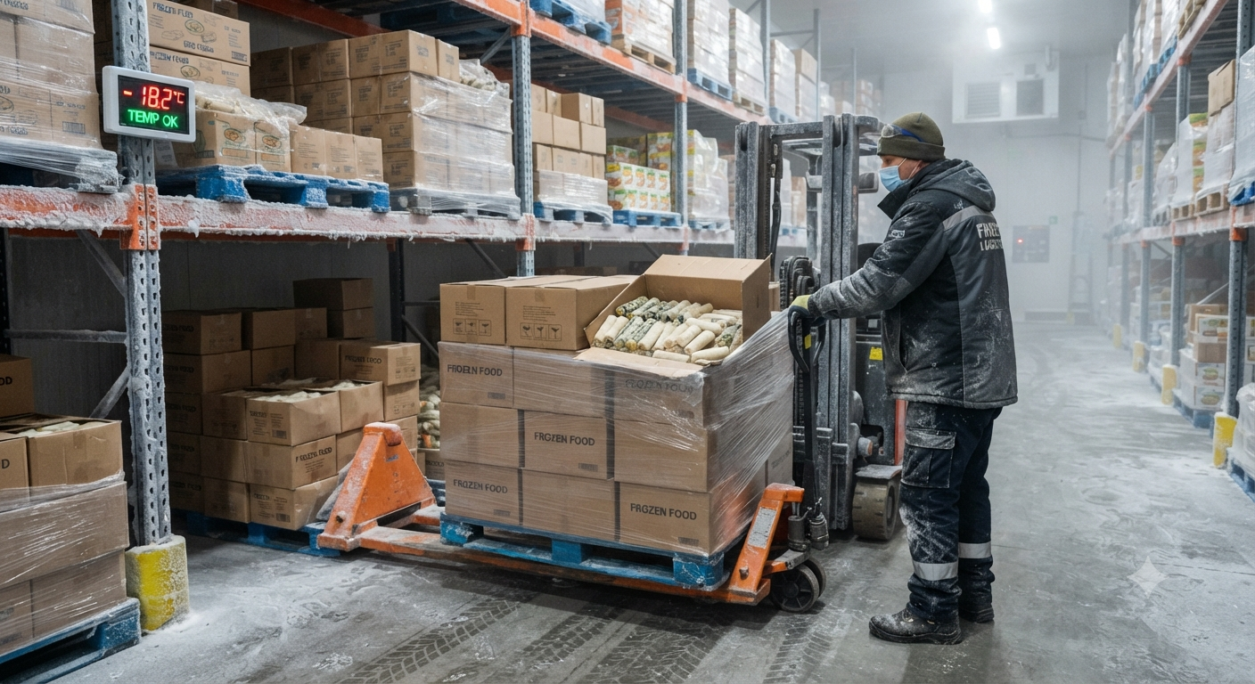 Tầm quan trọng của việc duy trì nhiệt độ lạnh liên tục cho chả giò đông lạnh