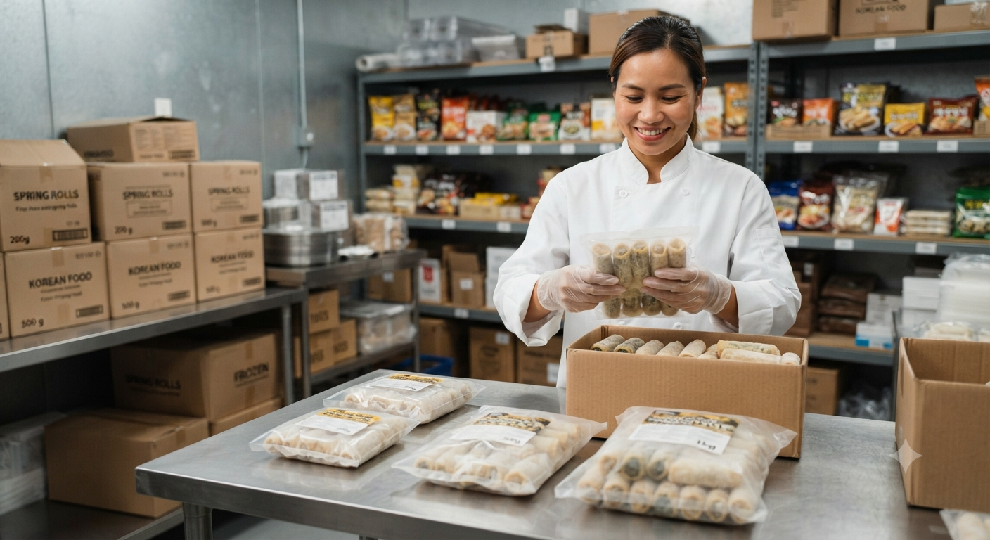 Các tiêu chí quan trọng khi lựa chọn quy cách gói chả giò